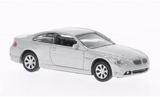 Bmw 645 1/87 Welly ci grey diecast model cars