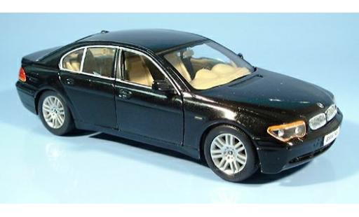 Bmw 745 1/24 Welly i schwarz 2002 1:24 diecast model cars