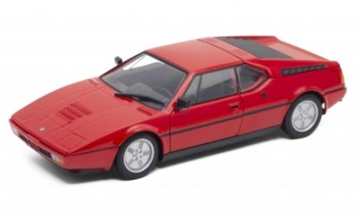 Bmw M1 1/24 Welly red 1978 diecast model cars
