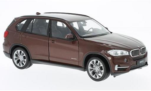Bmw X5 1/24 Welly (F15) brown diecast model cars