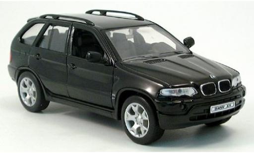 Bmw X5 1/24 Welly schwarz 1:24 diecast model cars