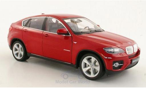 Bmw X6 1/18 Welly red diecast model cars