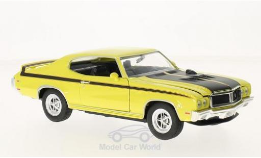 Buick GS 1/24 Welly X yellow/black 1970 diecast model cars