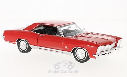 Diecast model cars Buick Riviera 1/24 Welly Grand Sport red 1965 Buick Riviera 1/24 Welly Grand Sport red 1965 diecast model cars
