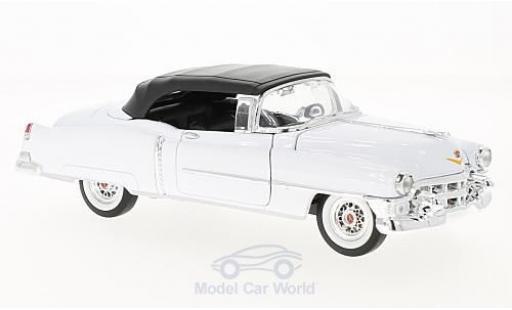 Cadillac Eldorado 1/24 Welly white/black diecast model cars