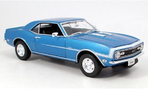 Diecast model cars Chevrolet Camaro 1/18 Welly SS 396 blau 1968 1:18 Chevrolet Camaro 1/18 Welly SS 396 blau 1968 1:18 diecast model cars