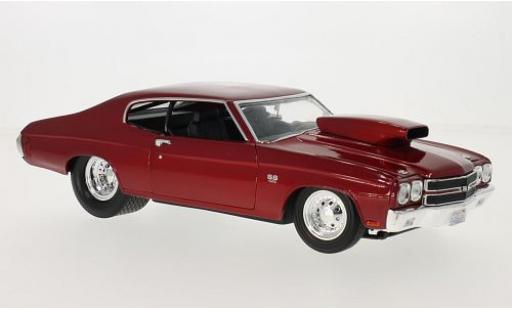 Diecast model cars Chevrolet Chevelle 1/18 Welly Pro Street rot 1970 1:18 Chevrolet Chevelle 1/18 Welly Pro Street rot 1970 1:18 diecast model cars