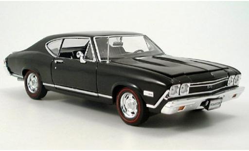 Diecast model cars Chevrolet Chevelle 1/18 Welly schwarz 1968 1:18 Chevrolet Chevelle 1/18 Welly schwarz 1968 1:18 diecast model cars