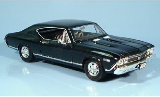 Chevrolet Chevelle 1/24 Welly SS 396 schwarz 1:24 diecast model cars