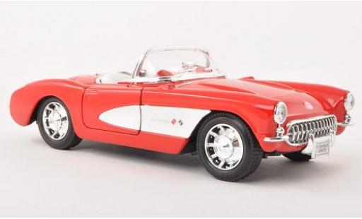 Diecast model cars Chevrolet Corvette 1/24 Welly Cabriolet rot 1957 1:24 Chevrolet Corvette 1/24 Welly Cabriolet rot 1957 1:24 diecast model cars