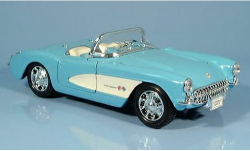 Diecast model cars Chevrolet Corvette 1/24 Welly Cabriolet türkis 1957 1:24 Chevrolet Corvette 1/24 Welly Cabriolet türkis 1957 1:24 diecast model cars