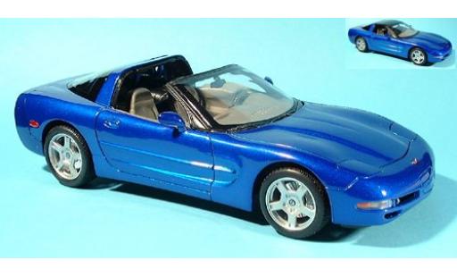 Diecast model cars Chevrolet Corvette 1/18 Welly Coupe blau 1999 1:18 Chevrolet Corvette 1/18 Welly Coupe blau 1999 1:18 diecast model cars