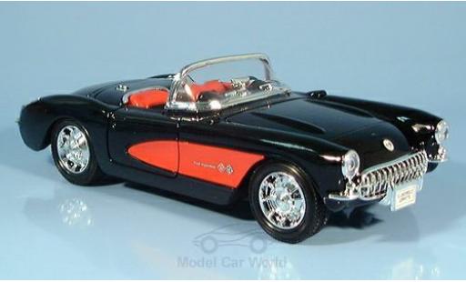 Diecast model cars Chevrolet Corvette 1/24 Welly black 1957 ohne Vitrine Chevrolet Corvette 1/24 Welly black 1957 ohne Vitrine diecast model cars
