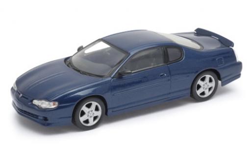 Diecast model cars Chevrolet Monte Carlo 1/24 Welly TM SS blau 1:24 Chevrolet Monte Carlo 1/24 Welly TM SS blau 1:24 diecast model cars