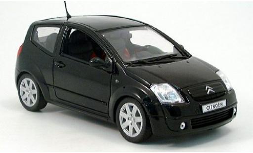 Diecast model cars Citroen C2 1/18 Welly schwarz 2003 1:18 Citroen C2 1/18 Welly schwarz 2003 1:18 diecast model cars