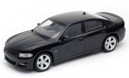 Diecast model cars Dodge Charger 1/24 Welly R/T black 2016 Dodge Charger 1/24 Welly R/T black 2016 diecast model cars