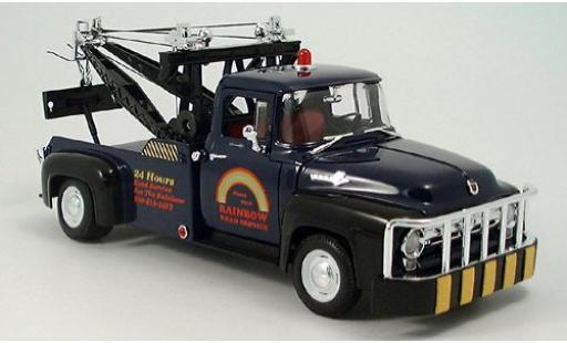 Diecast model cars Ford F-100 1/18 Welly F 100 Abschleppwagen dk. blau 1956 1:18 Ford F-100 1/18 Welly F 100 Abschleppwagen dk. blau 1956 1:18 diecast model cars