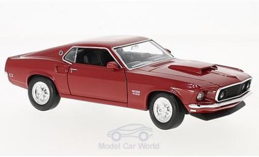 Diecast model cars Ford Mustang 1/24 Welly Boss 429 red 1969 Ford Mustang 1/24 Welly Boss 429 red 1969 diecast model cars