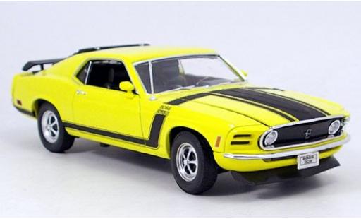 Diecast model cars Ford Mustang 1/18 Welly Boss gelb 1970 1:18 Ford Mustang 1/18 Welly Boss gelb 1970 1:18 diecast model cars