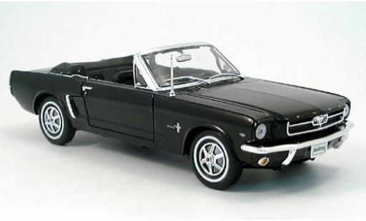 Diecast model cars Ford Mustang 1/18 Welly Cabriolet schwarz 1964 1:18 Ford Mustang 1/18 Welly Cabriolet schwarz 1964 1:18 diecast model cars