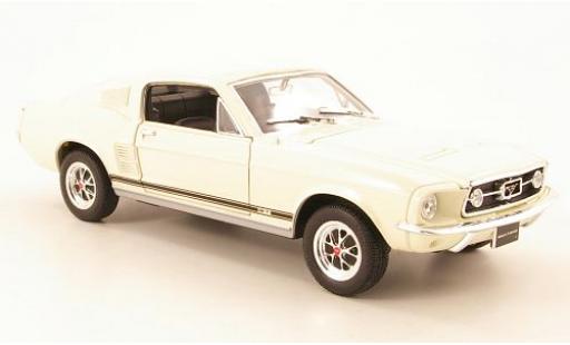 Diecast model cars Ford Mustang 1/24 Welly GT beige 1967 1:24 Ford Mustang 1/24 Welly GT beige 1967 1:24 diecast model cars