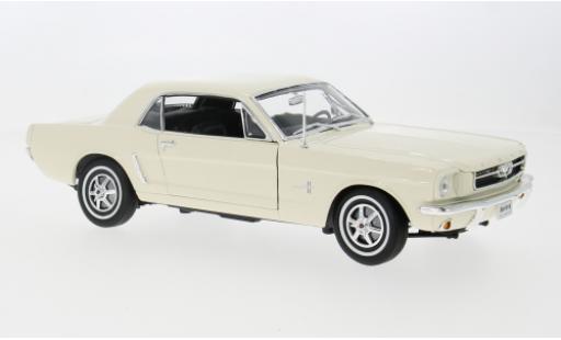 Diecast model cars Ford Mustang 1/18 Welly Hardtop weiss 1964 1:18 Ford Mustang 1/18 Welly Hardtop weiss 1964 1:18 diecast model cars