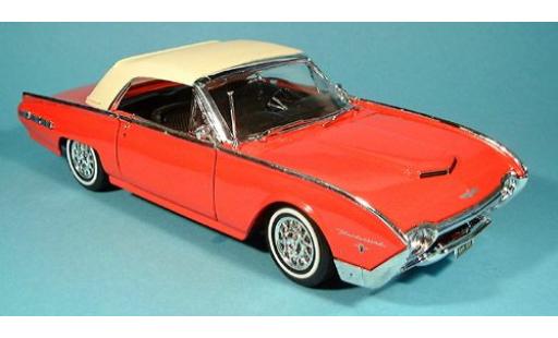 Diecast model cars Ford Thunderbird 1/18 Welly Roadster rot 1962 1:18 Ford Thunderbird 1/18 Welly Roadster rot 1962 1:18 diecast model cars