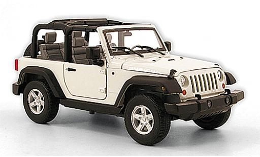 Diecast model cars Jeep Wrangler 1/24 Welly Rubicon weiss 2007 1:24 Jeep Wrangler 1/24 Welly Rubicon weiss 2007 1:24 diecast model cars