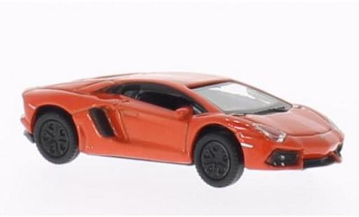 Diecast model cars Lamborghini Aventador 1/87 Welly LP700-4 orange 1:87 Lamborghini Aventador 1/87 Welly LP700-4 orange 1:87 diecast model cars