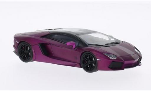 Diecast model cars Lamborghini Aventador 1/43 Welly LP700-4 lila/schwarz 1:43 Lamborghini Aventador 1/43 Welly LP700-4 lila/schwarz 1:43 diecast model cars