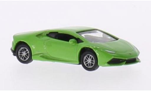 Diecast model cars Lamborghini Huracan 1/87 Welly LP 610-4 grün 1:87 Lamborghini Huracan 1/87 Welly LP 610-4 grün 1:87 diecast model cars