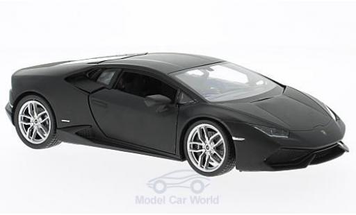 Lamborghini Huracan 1/24 Welly LP 610-4 matt-black diecast model cars