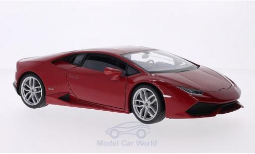 Diecast model cars Lamborghini Huracan 1/18 Welly LP 610-4 metallic red 2014 Lamborghini Huracan 1/18 Welly LP 610-4 metallic red 2014 diecast model cars