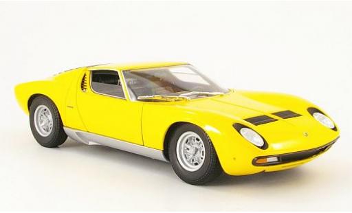 Diecast model cars Lamborghini Miura 1/18 Welly SV gelb 1971 1:18 Lamborghini Miura 1/18 Welly SV gelb 1971 1:18 diecast model cars
