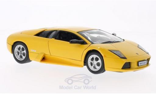 Diecast model cars Lamborghini Murcielago 1/24 Welly yellow Lamborghini Murcielago 1/24 Welly yellow diecast model cars