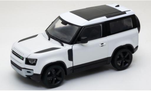Land Rover Defender 1/24 Welly white 2020 diecast model cars