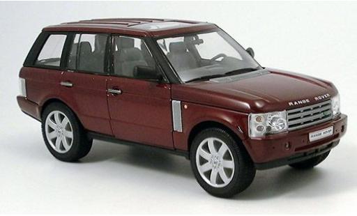 Land Rover Range Rover 1/24 Welly dkl.-rot 2003 1:24 diecast model cars