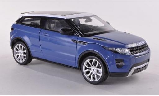 Diecast model cars Range Rover Evoque 1/24 Welly Land Rover blau/weiss 1:24 Range Rover Evoque 1/24 Welly Land Rover blau/weiss 1:24 diecast model cars