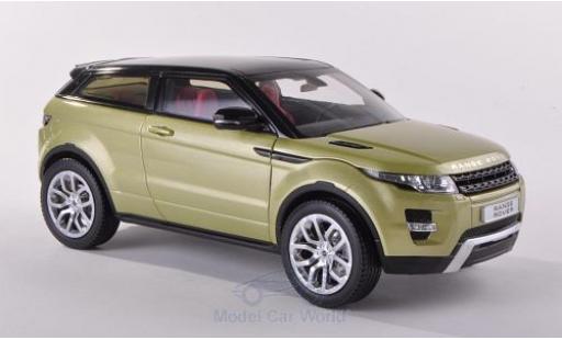 Diecast model cars Land Rover Range Rover 1/18 Welly Evoque metallic green/black ohne Vitrine Land Rover Range Rover 1/18 Welly Evoque metallic green/black ohne Vitrine diecast model cars