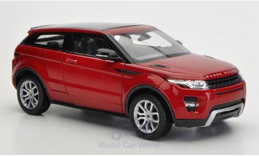 Land Rover Range Rover 1/24 Welly Evoque metallic red ohne Vitrine diecast model cars