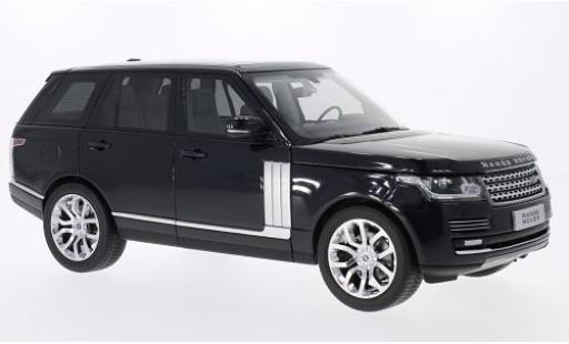 Diecast model cars Land Rover Range Rover 1/18 Welly metallic black 2013 GTA Edition Land Rover Range Rover 1/18 Welly metallic black 2013 GTA Edition diecast model cars
