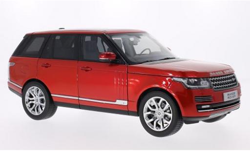 Diecast model cars Land Rover Range Rover 1/18 Welly rot 2013 1:18 Land Rover Range Rover 1/18 Welly rot 2013 1:18 diecast model cars