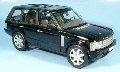 Diecast model cars Land Rover Range Rover 1/18 Welly schwarz 2003 1:18 Land Rover Range Rover 1/18 Welly schwarz 2003 1:18 diecast model cars