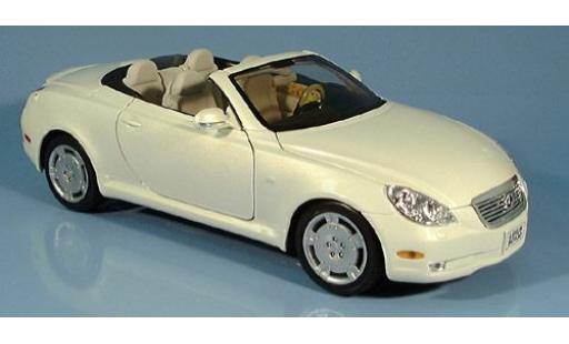 Lexus SC 1/18 Welly 430 Cabriolet met. weiss 1:18 diecast model cars