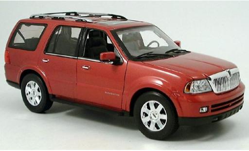 Diecast model cars Lincoln Navigator 1/18 Welly rot 2005 1:18 Lincoln Navigator 1/18 Welly rot 2005 1:18 diecast model cars