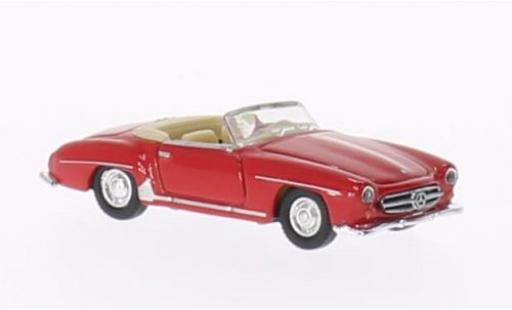 Diecast model cars Mercedes 190 1/87 Welly SL red 1955 Mercedes 190 1/87 Welly SL red 1955 diecast model cars