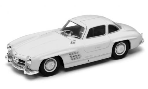 Mercedes 300 1/24 Welly SL (W198) white diecast model cars