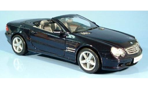 Mercedes 500 1/18 Welly SL Cabriolet dk. blau 1:18 diecast model cars