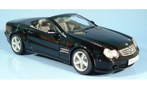 Mercedes 500 1/18 Welly SL Cabriolet schwarz 2001 1:18 diecast model cars