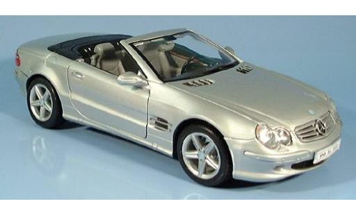 Mercedes 500 1/18 Welly SL Cabriolet silber 1:18 diecast model cars